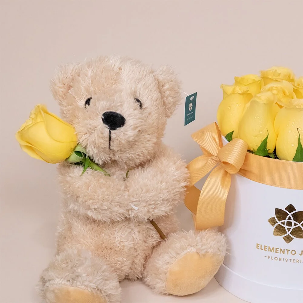 Box Ternura Rosas Amarillas - Imagen 2
