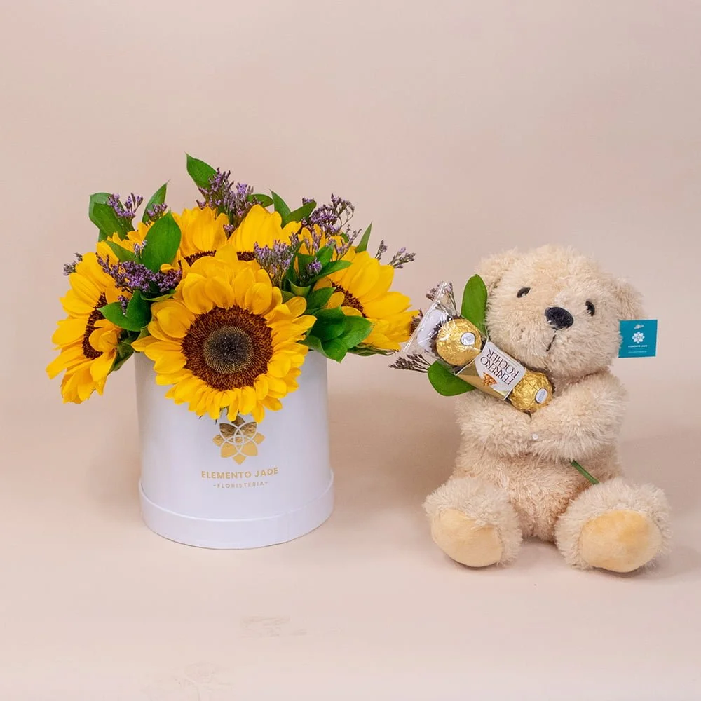 Box Sunflowers Premium