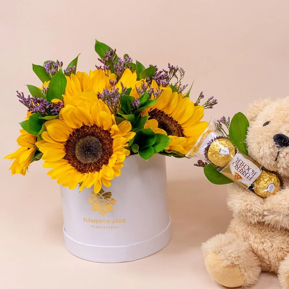 Box Sunflowers Premium - Imagen 3