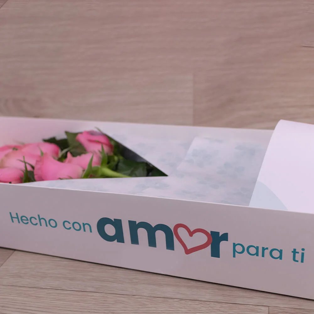 Caja Jade Rosas Rosadas - Imagen 5