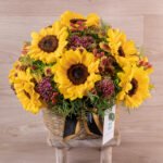 Cesto de Girasoles Premium