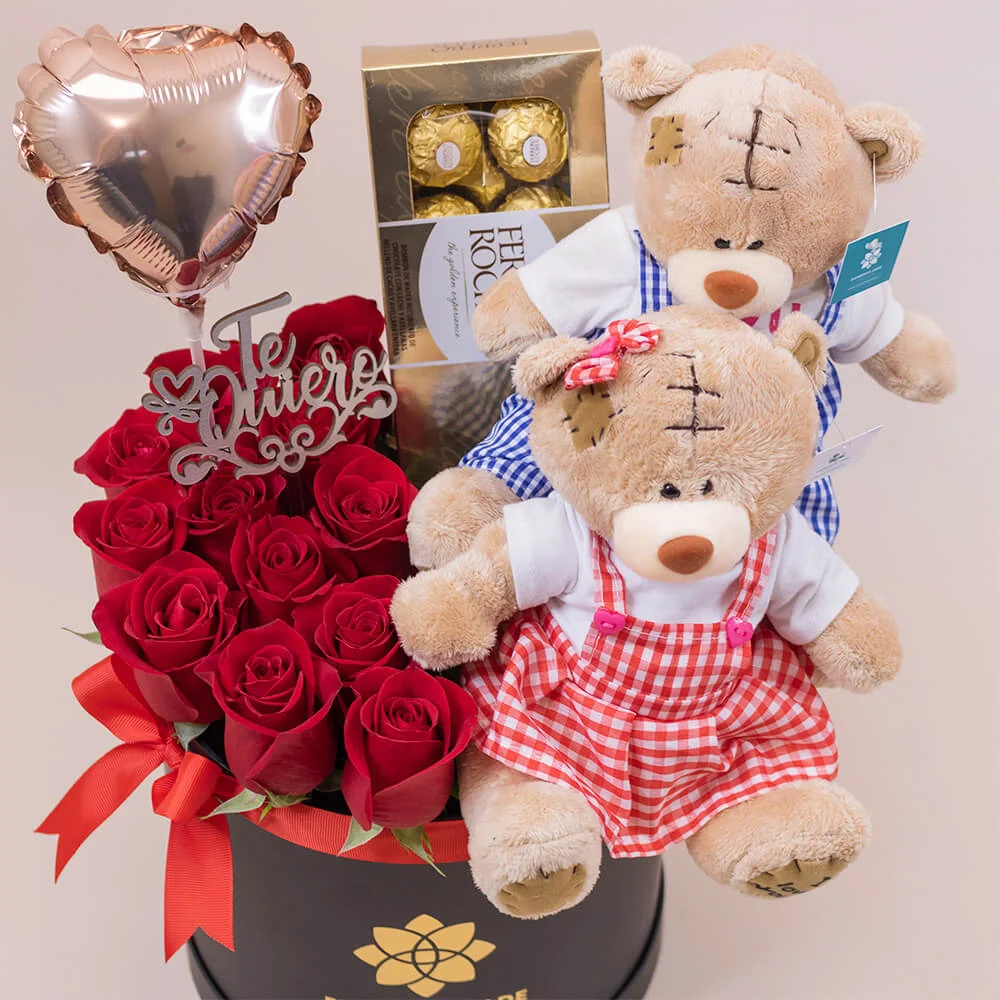 Box Rosas Couple - Imagen 2
