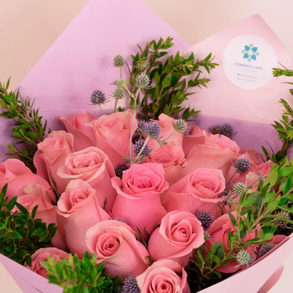 Ramo Rosas Rosadas II - Imagen 2