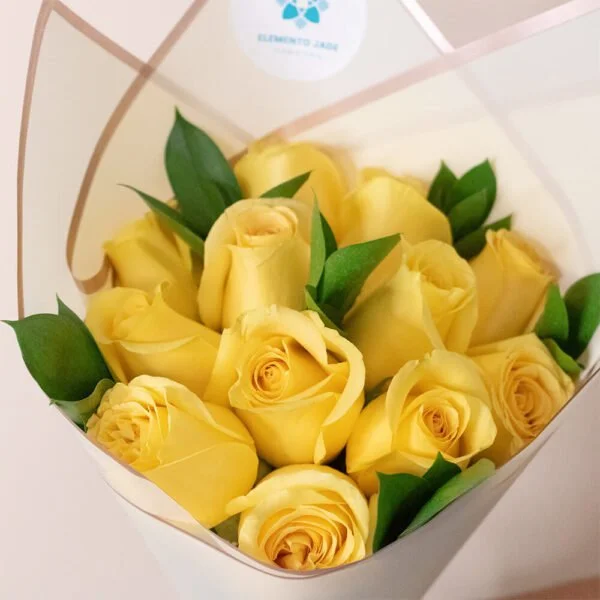 Ramo de Rosas Amarillas - Imagen 2