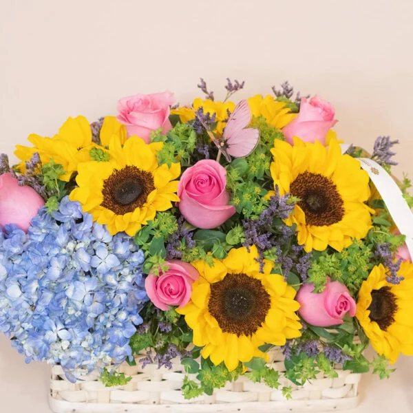 Cesto Garden Flowers - Imagen 2
