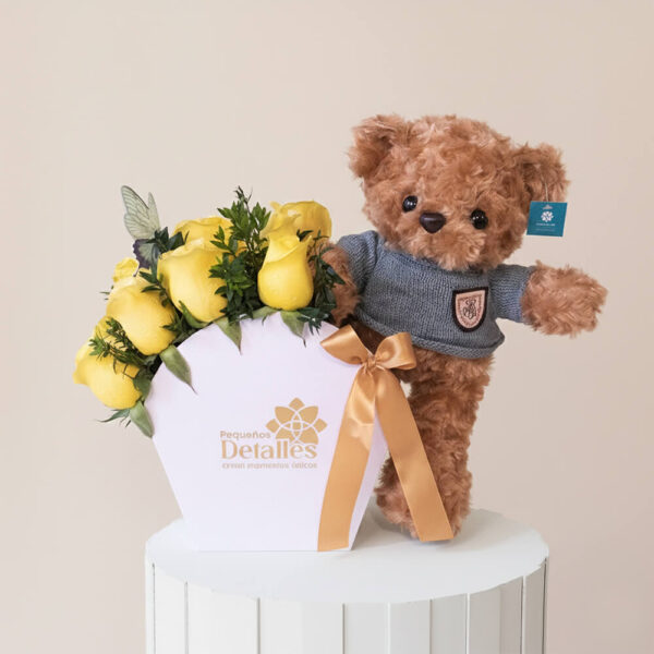 Box Ternura Flores Amarillas