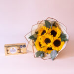 Pack Ramo Girasoles Premium