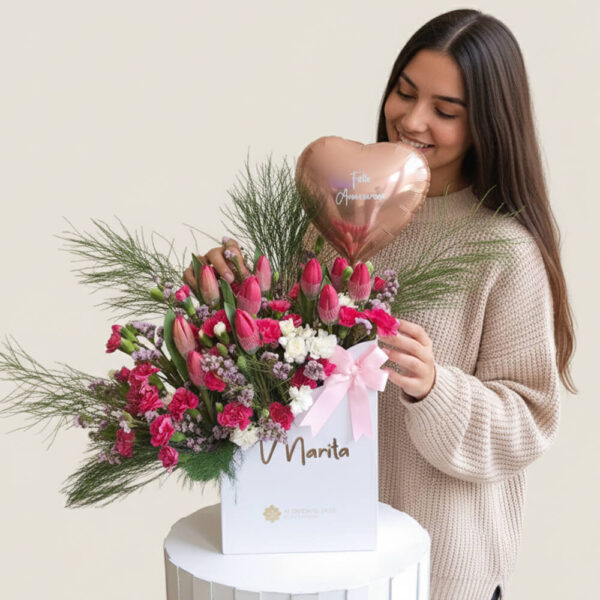 Box Tulips Premium