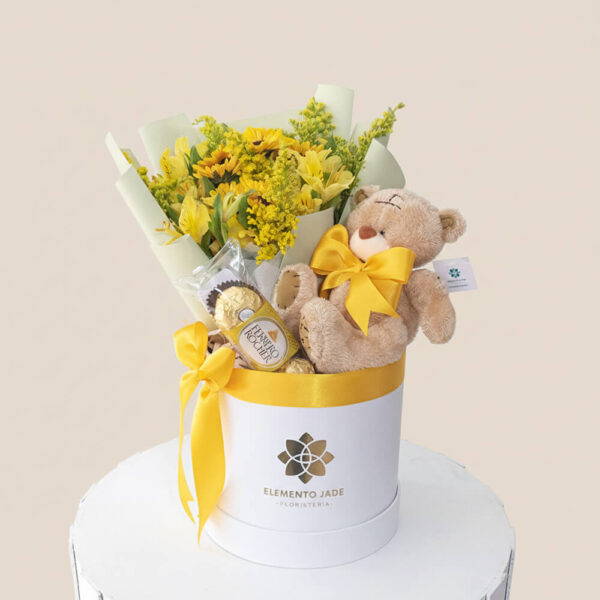 Box Pretty Flores Amarillas
