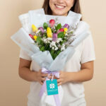 Ramo Shine Tulipanes