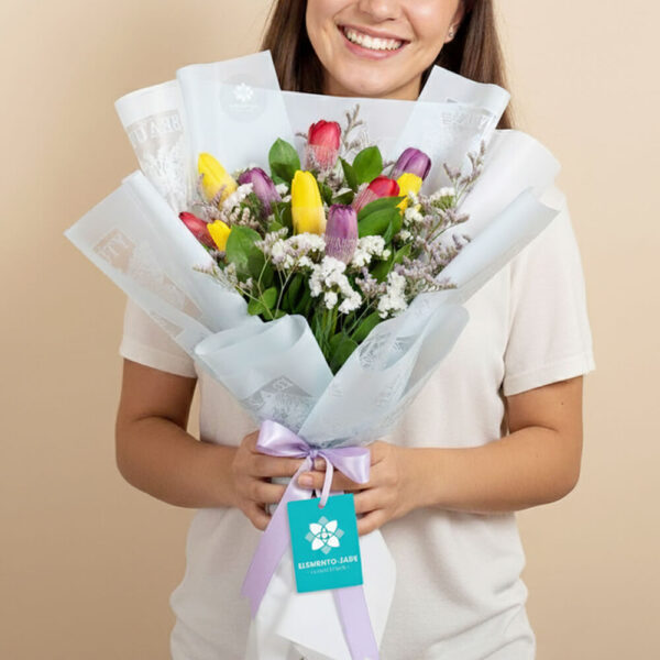 Ramo Shine Tulipanes