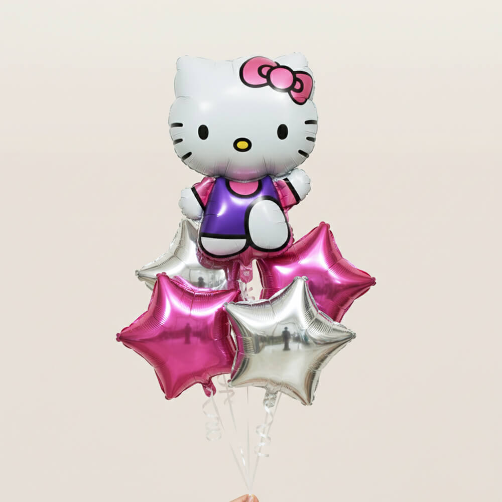 Bouquet Globos Hello Kitty