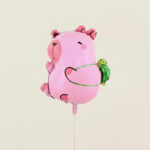 Globo Capybara Rosa