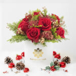Box Floral Navideño