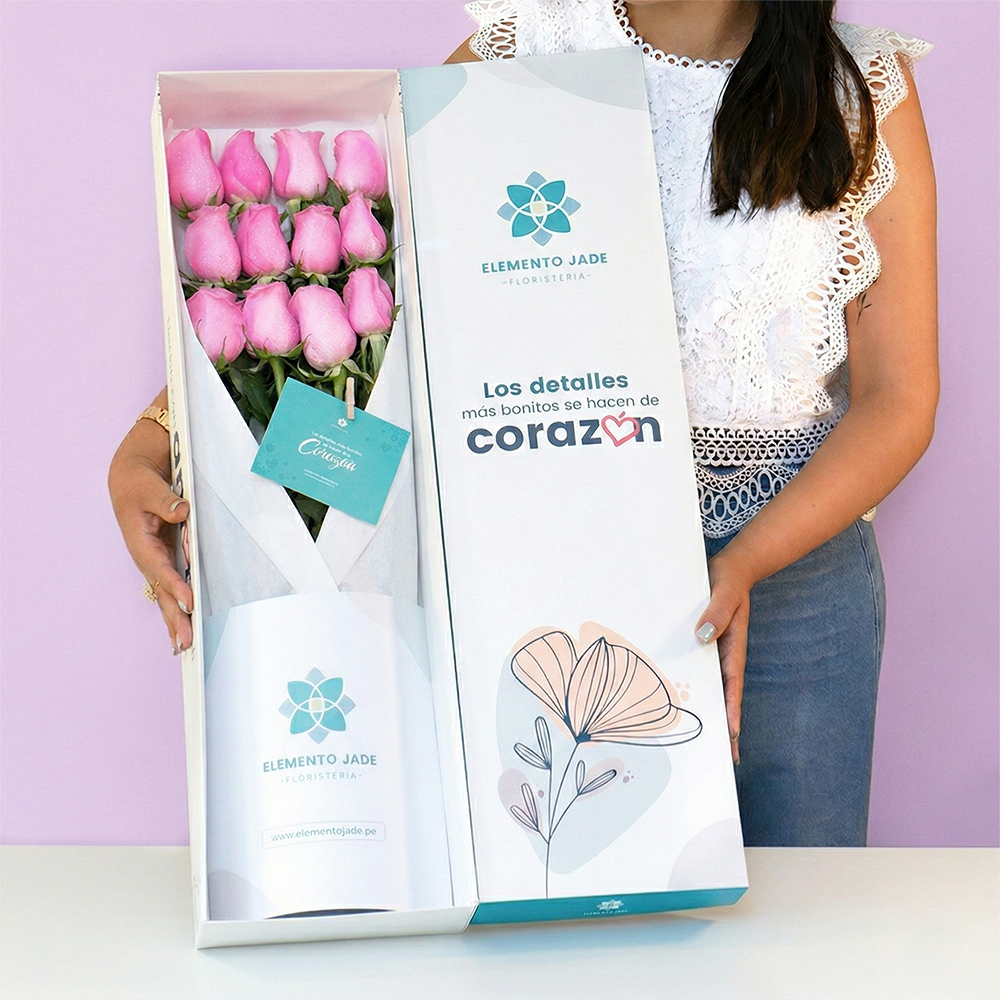Caja Rosas Mujer