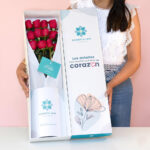 Caja Rosas Feliz día Mamá