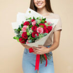 Ramo de Rosas y Claveles