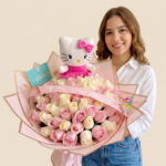 Ramo Rosas Hello Kitty