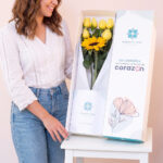 Caja Felicidad Flores Amarillas