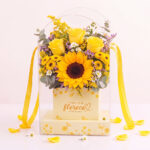 Petit Box Flores Amarillas