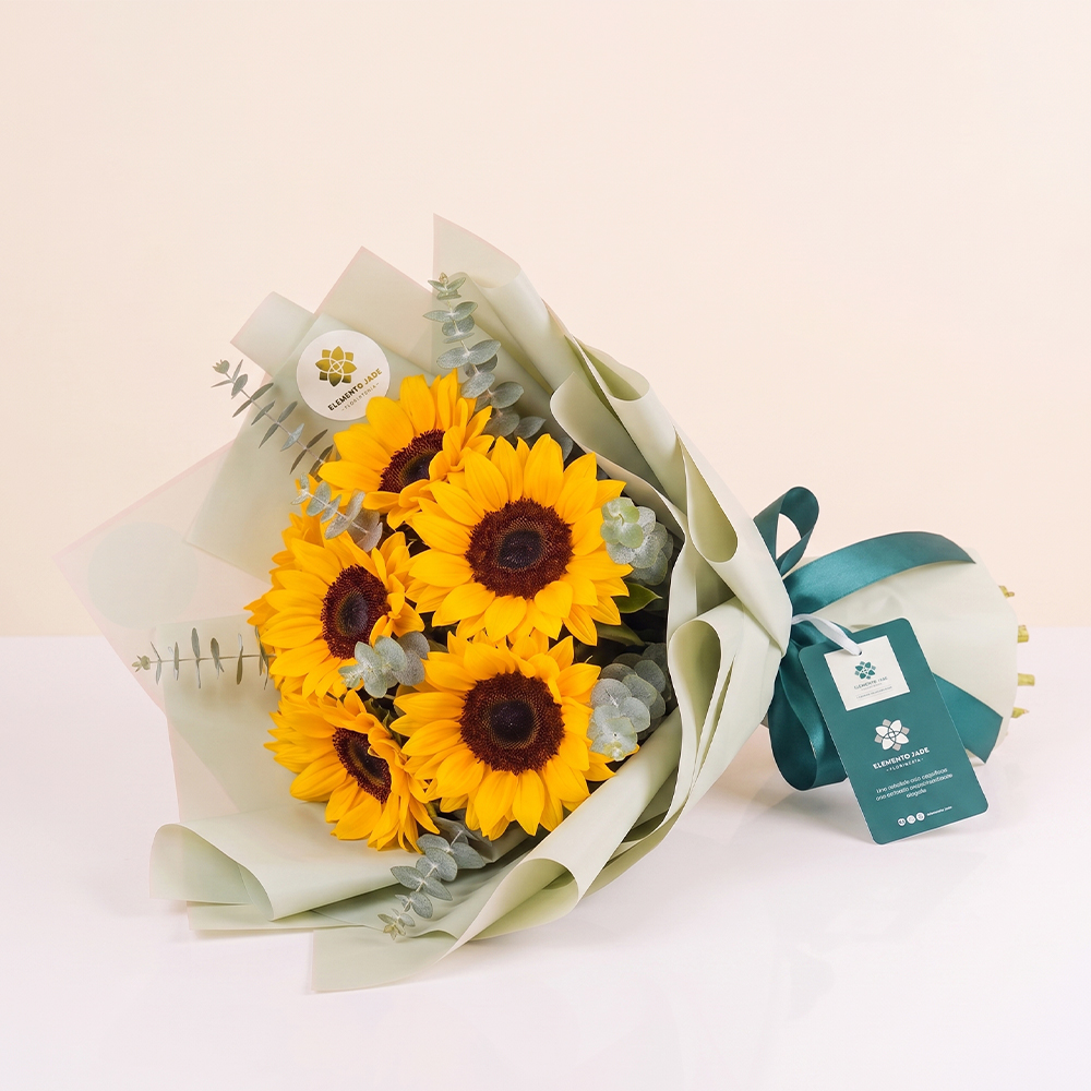 Ramo de Girasoles Flores Amarillas